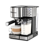 CAFETERA KOBLENZ CKM1350 ESPRESSO LATTE CAPUCCINO ACERO INOX
